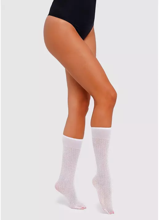Жіночі гольфи NG-13 gambaletto bianco (білий)