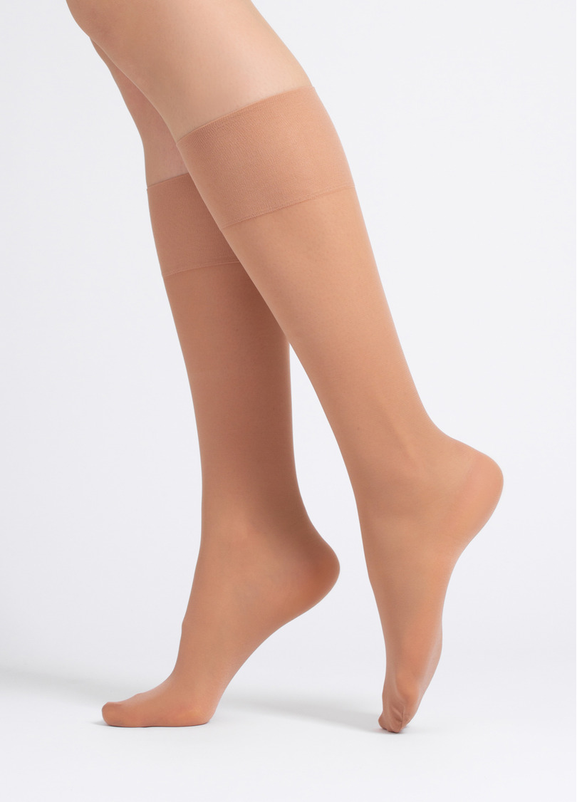 Матовые гольфы SOFT MATT KNEE-HIGHS 40 GAMB daino (бежевый)