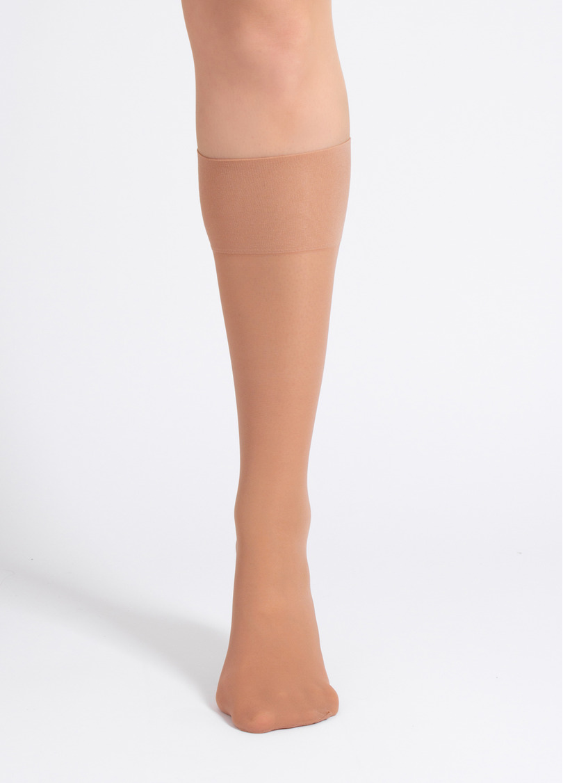 Матовые гольфы SOFT MATT KNEE-HIGHS 40 GAMB daino (бежевый)