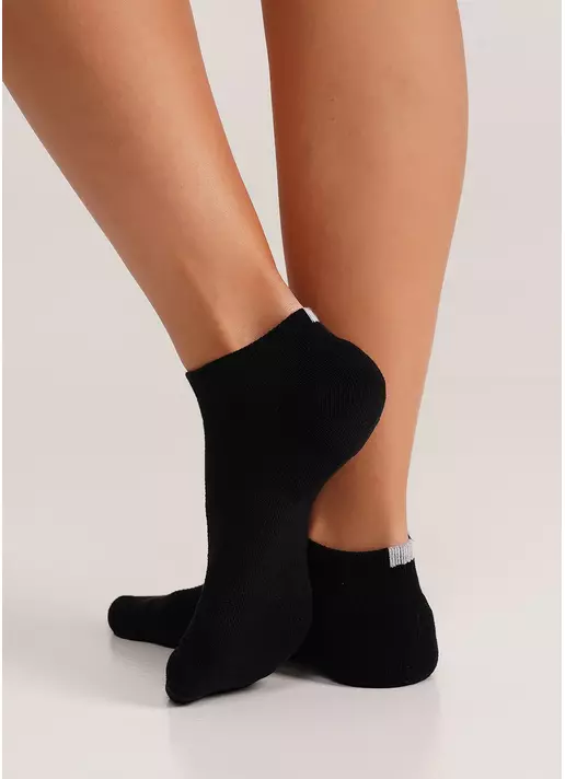 Трекінгові шкарпетки низькі унісекс US1 SHORT TREKKING black (чорний)