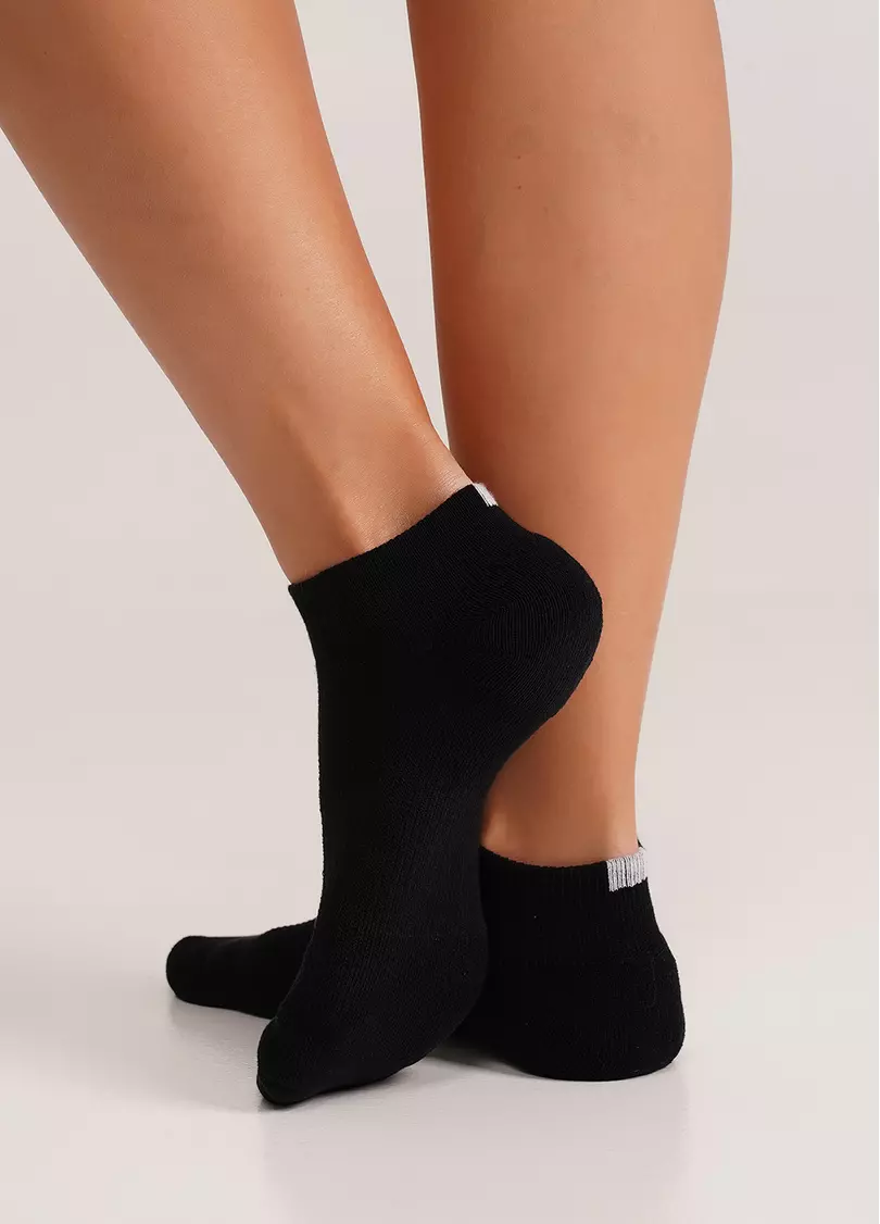 Трекинговые носки низкие унисекс US1 SHORT TREKKING black (черный)