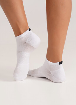 Трекинговые носки низкие унисекс US1 SHORT TREKKING white (белый)