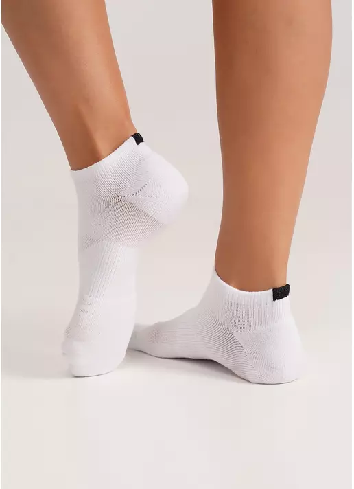 Трекинговые носки низкие унисекс US1 SHORT TREKKING white (белый)