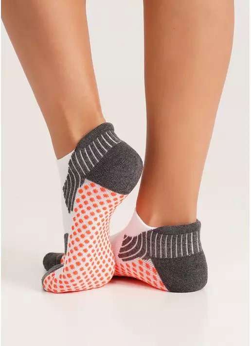 Трекінгові шкарпетки для спорту короткі унісекс US1 SPORT TREKKING white (білий)