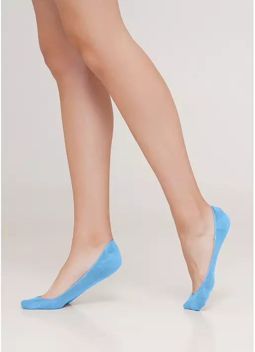 Жіночі підслідники з перфорацією WF1 BALLERINA COMFORT [WFP/SkR-cl] heritage blue (блакитний)