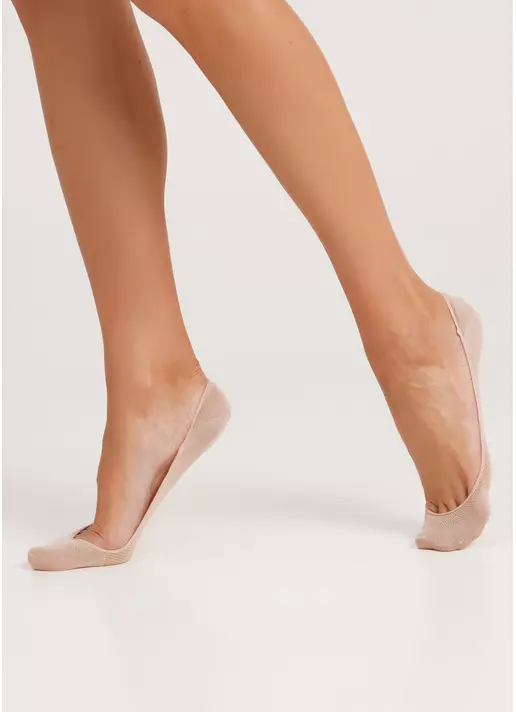 Жіночі підслідники з перфорацією WF1 BALLERINA COMFORT [WFP/SkR-cl] nude (бежевий)