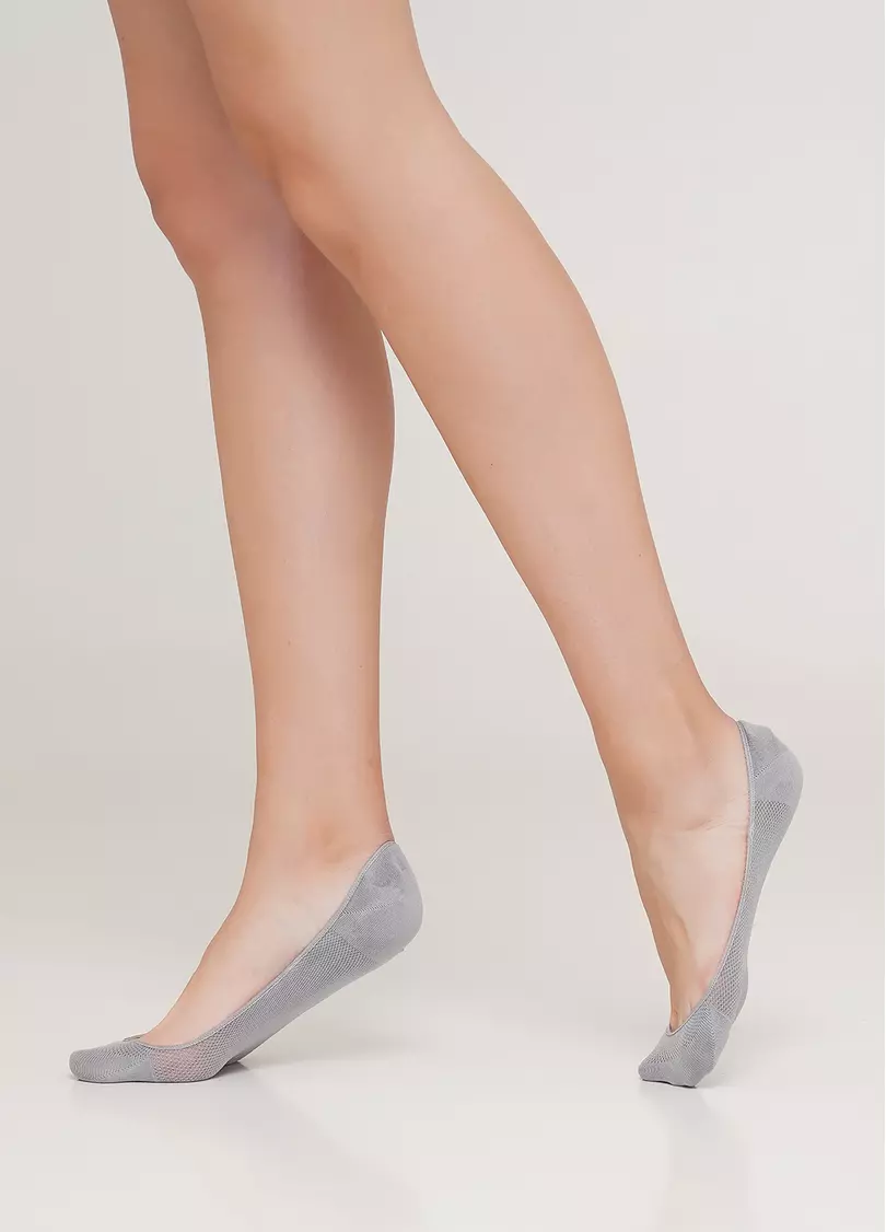 Жіночі підслідники з перфорацією WF1 BALLERINA COMFORT [WFP/SkR-cl] ultimate grey (сірий)