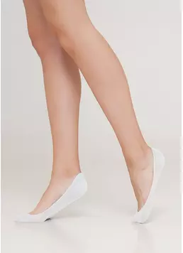 Женские подследники с перфорацией WF1 BALLERINA COMFORT [WFP/SkR-cl] white (белый)
