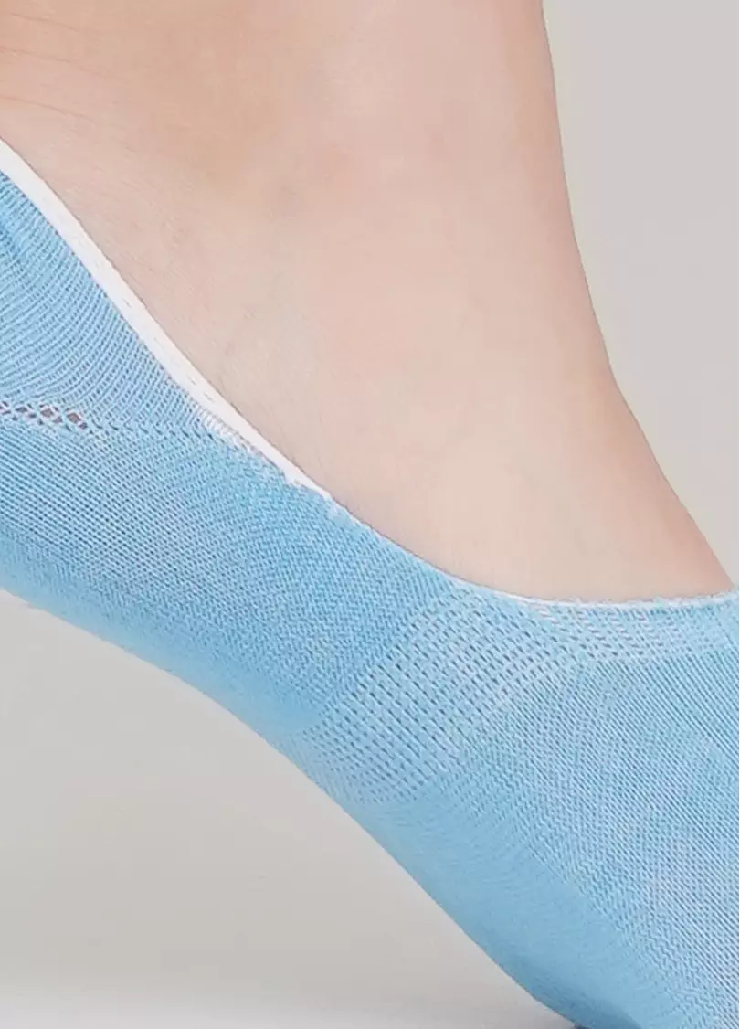 Женские хлопковые подследники WF1 CLASSIC [WFC/Sk-cl] baby blue (голубой)