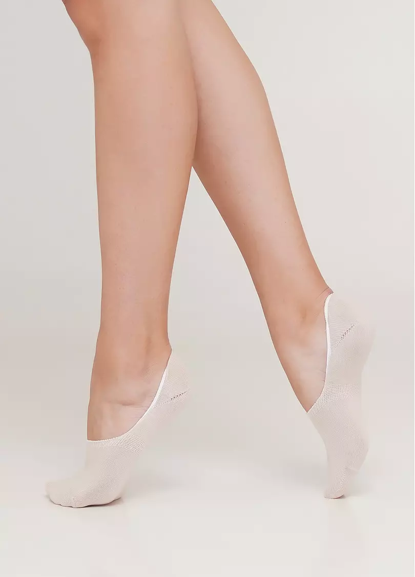 Женские хлопковые подследники WF1 CLASSIC [WFC/Sk-cl] panna (бежевый)