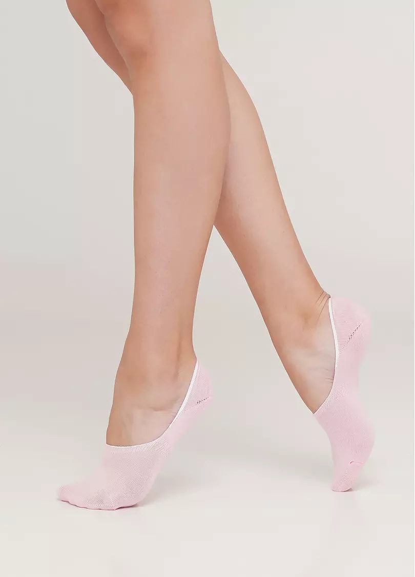 Женские хлопковые подследники WF1 CLASSIC [WFC/Sk-cl] pearl (розовый)