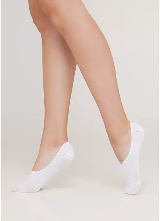 Женские хлопковые подследники WF1 CLASSIC [WFC/Sk-cl] white (белый)