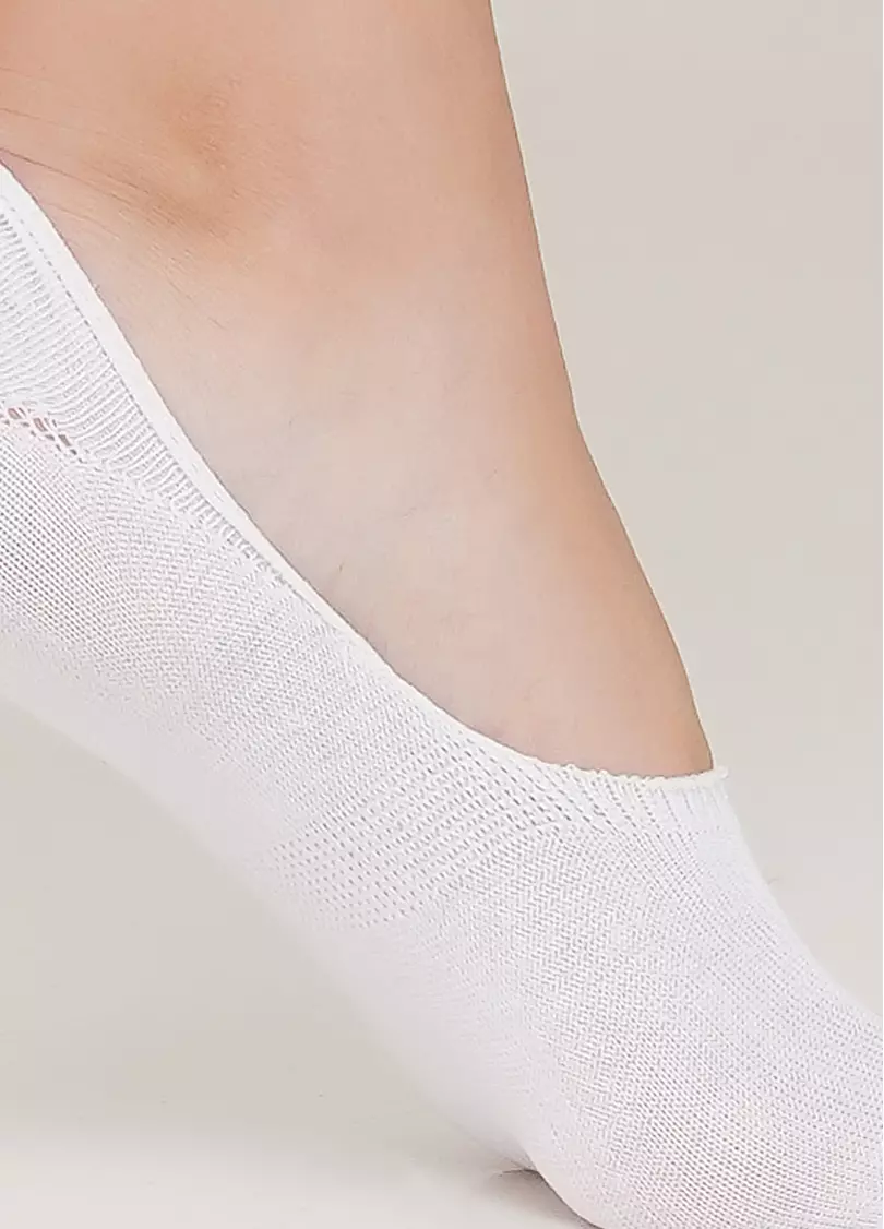 Женские хлопковые подследники WF1 CLASSIC [WFC/Sk-cl] white (белый)