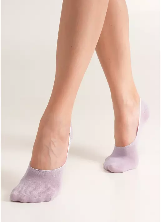 Женские хлопковые подследники WF1 CLASSIC [WFC/Sk-cl] lilac (фиолетовый)