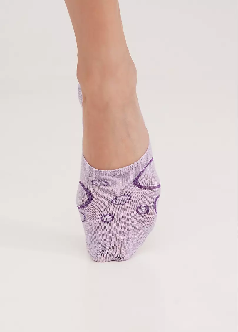 Підслідники з інжиром комплект з 2-х пар WF1 FASHION SET 2402 lilac (фіолетовий)