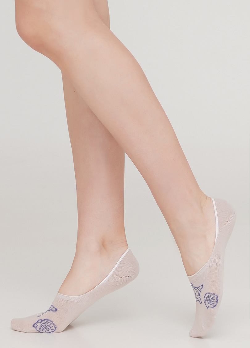 Жіночі шкарпетки підслідники WF1 MARINE 010 (бежевий)