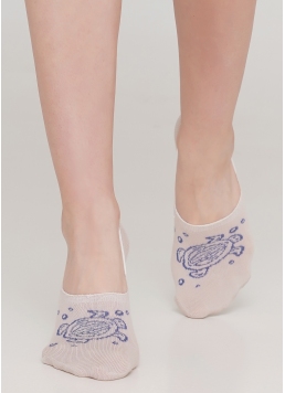 Жіночі шкарпетки підслідники WF1 MARINE 011 (бежевий)