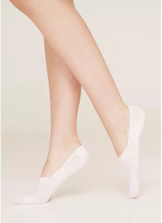 Жіночі короткі підслідники WF1 SOFT NUDE 002 pearl (рожевий)