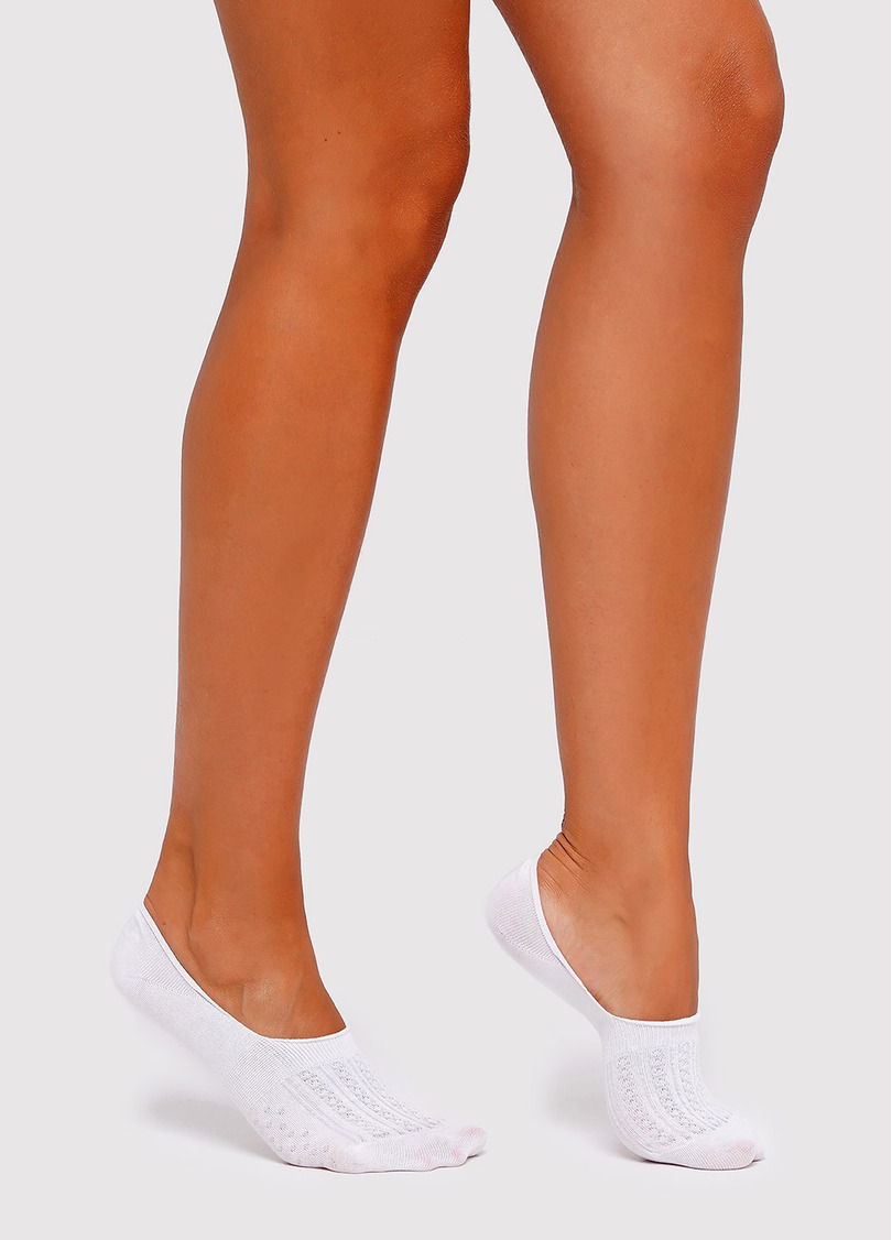 Женские подследники WF1 SOFT NUDE 003 white (белый)