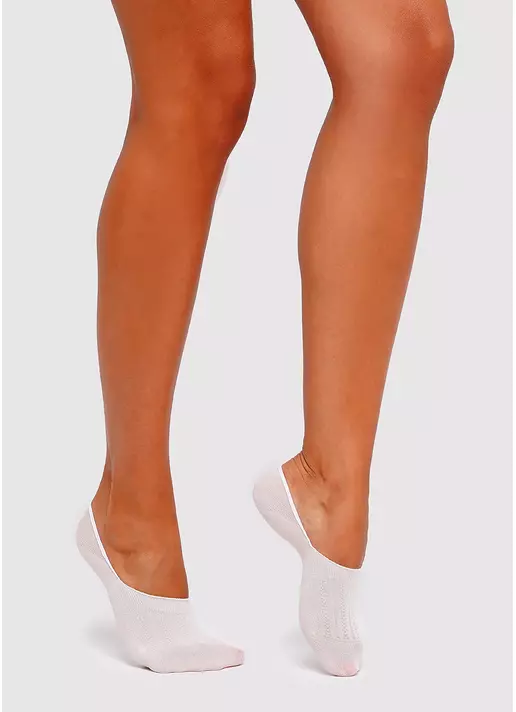 Женские подследники WF1 SOFT NUDE 005 panna (белый)