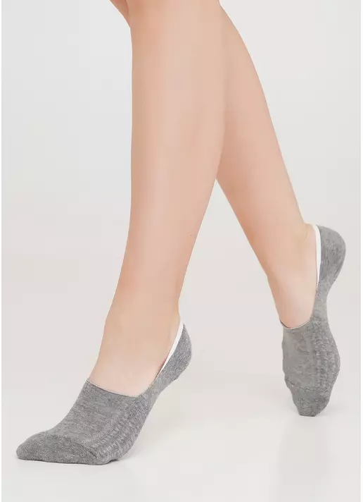 Сліди з махровими вставками WF1 TERRY CLASSIC (M) [WFM/TeSk-cl] light gray (сірий)