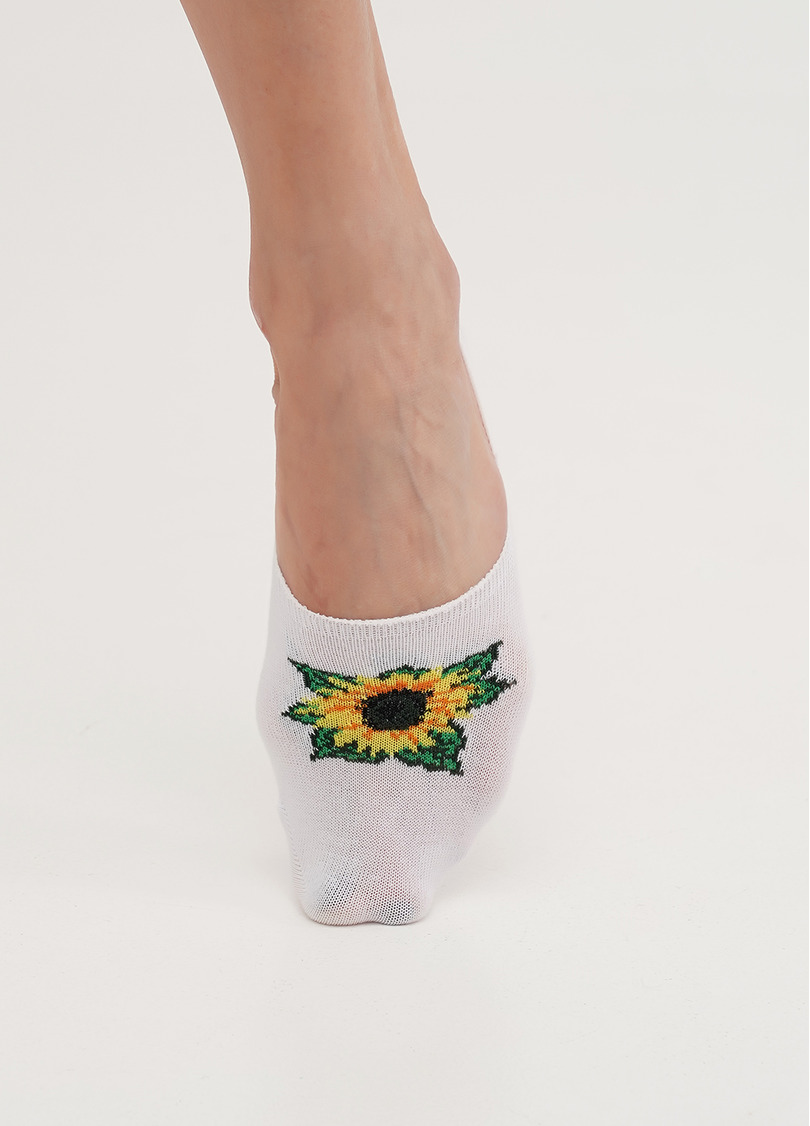 Бавовняні слідки з соняшником WF1 UKR 2403 white (білий)