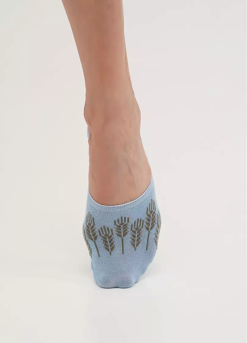 Бавовняні підслідники з колосками WF1 UKR 2404 baby blue (блакитний)