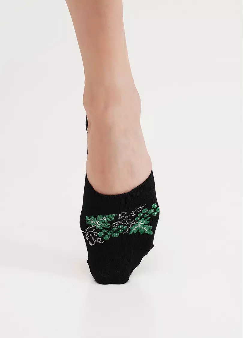 Подследники с рисунком винограда WF1 UKR 2406 black (черный)