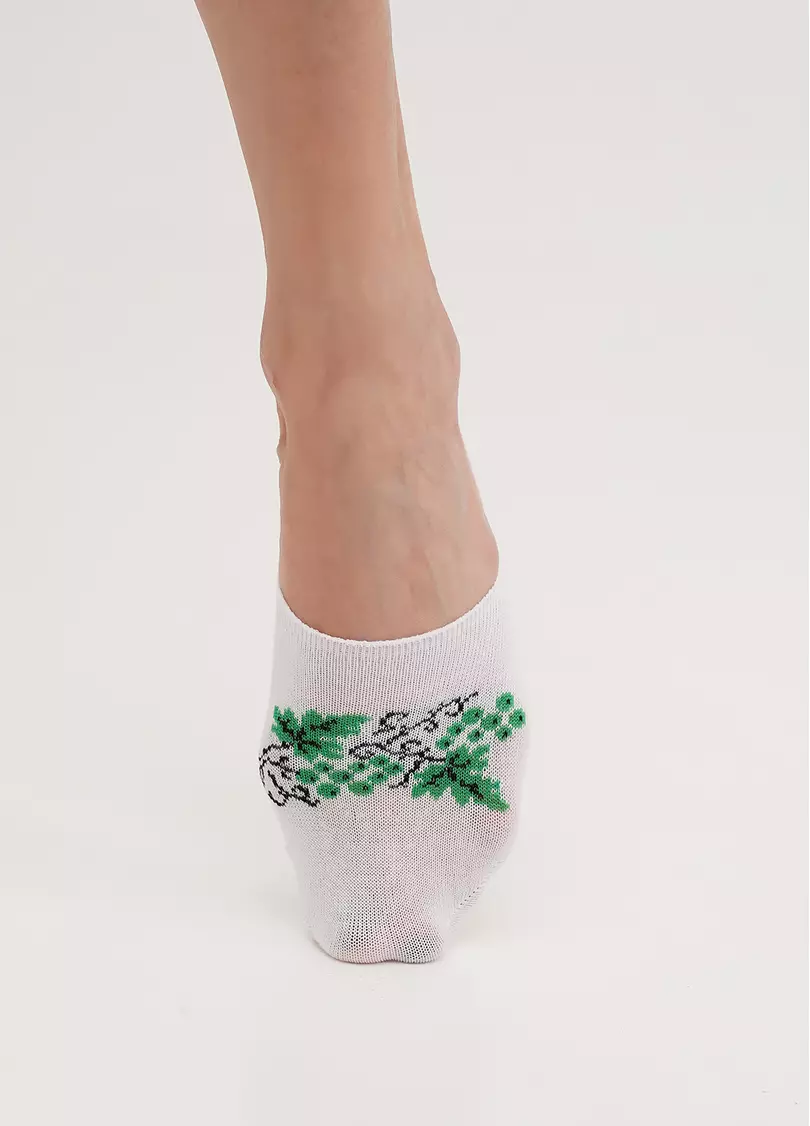 Подследники с рисунком винограда WF1 UKR 2406 white (белый)