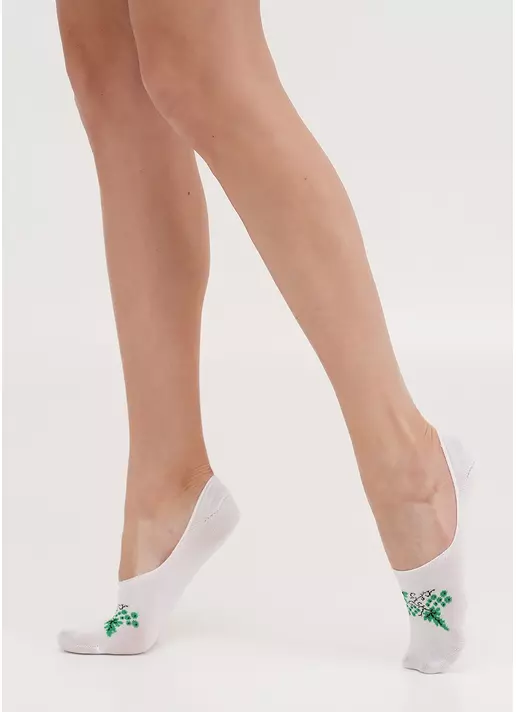 Подследники с рисунком винограда WF1 UKR 2406 white (белый)