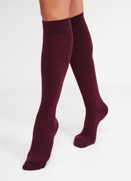 Гольфы WG1 CLASSIC 2501 marsala (бордовый)