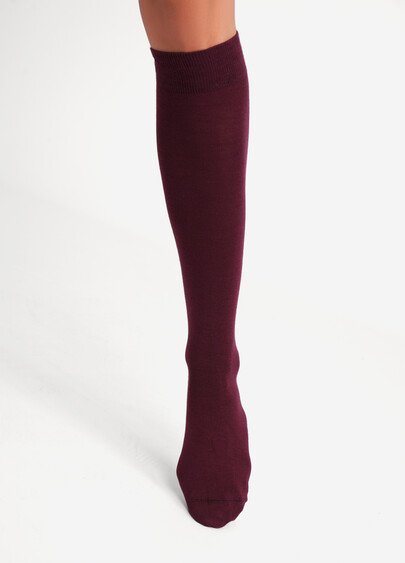Гольфы WG1 CLASSIC 2501 marsala (бордовый)