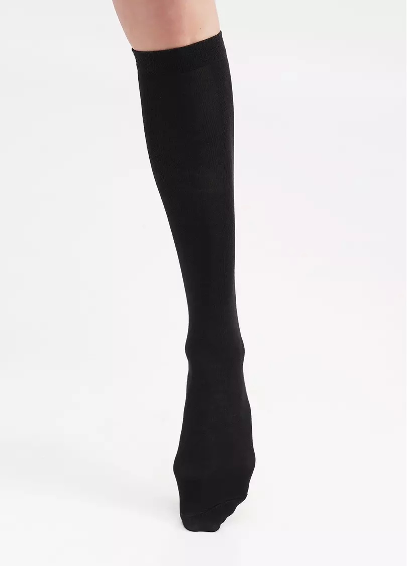 Бавовняні гольфи WG1 CLASSIC black (чорний)