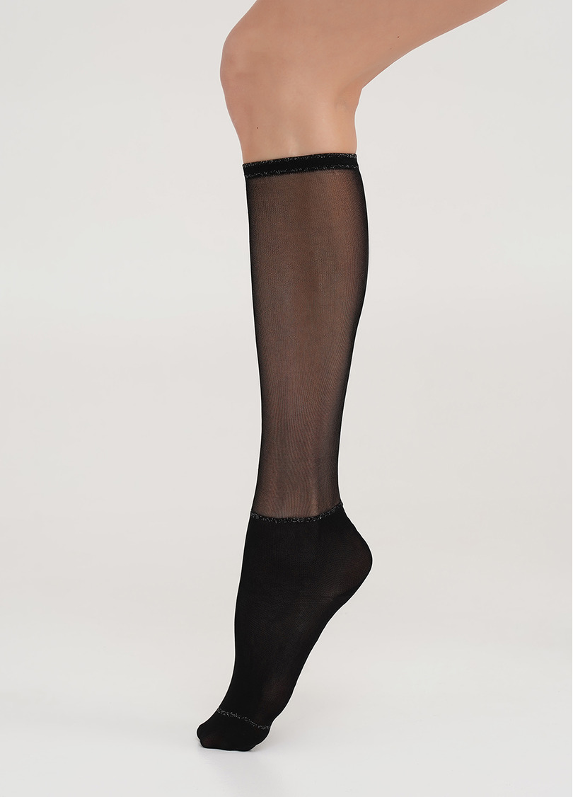 Женские гольфы WG1 CRISTAL LUREX PA 004