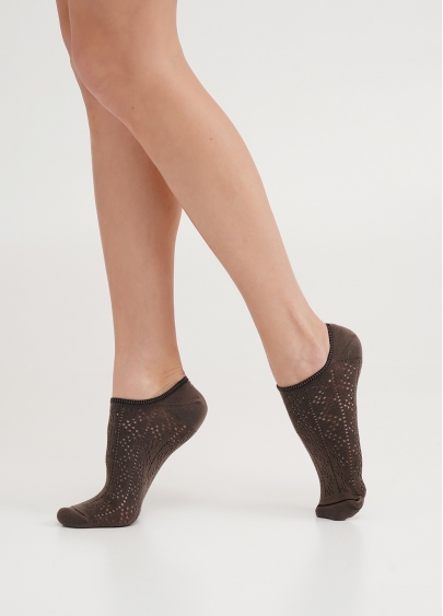 Короткі шкарпетки з бавовни WS0 AIR 001 haze (коричневий)