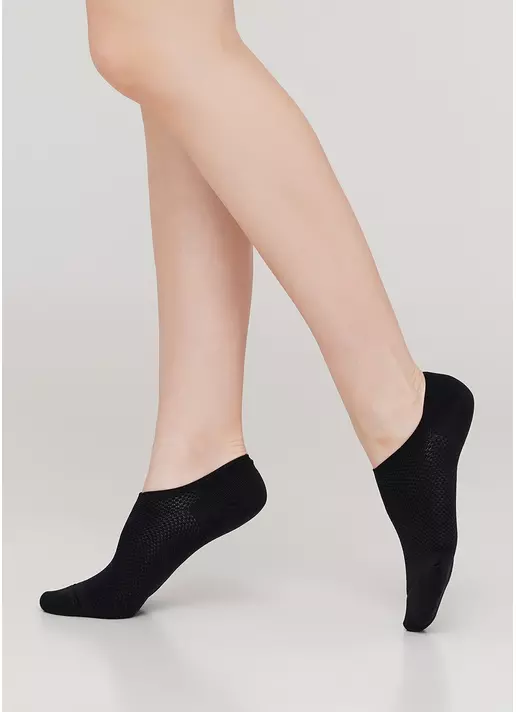 Жіночі короткі спортивні шкарпетки WS0 AIR PA 001 nero (чорний)