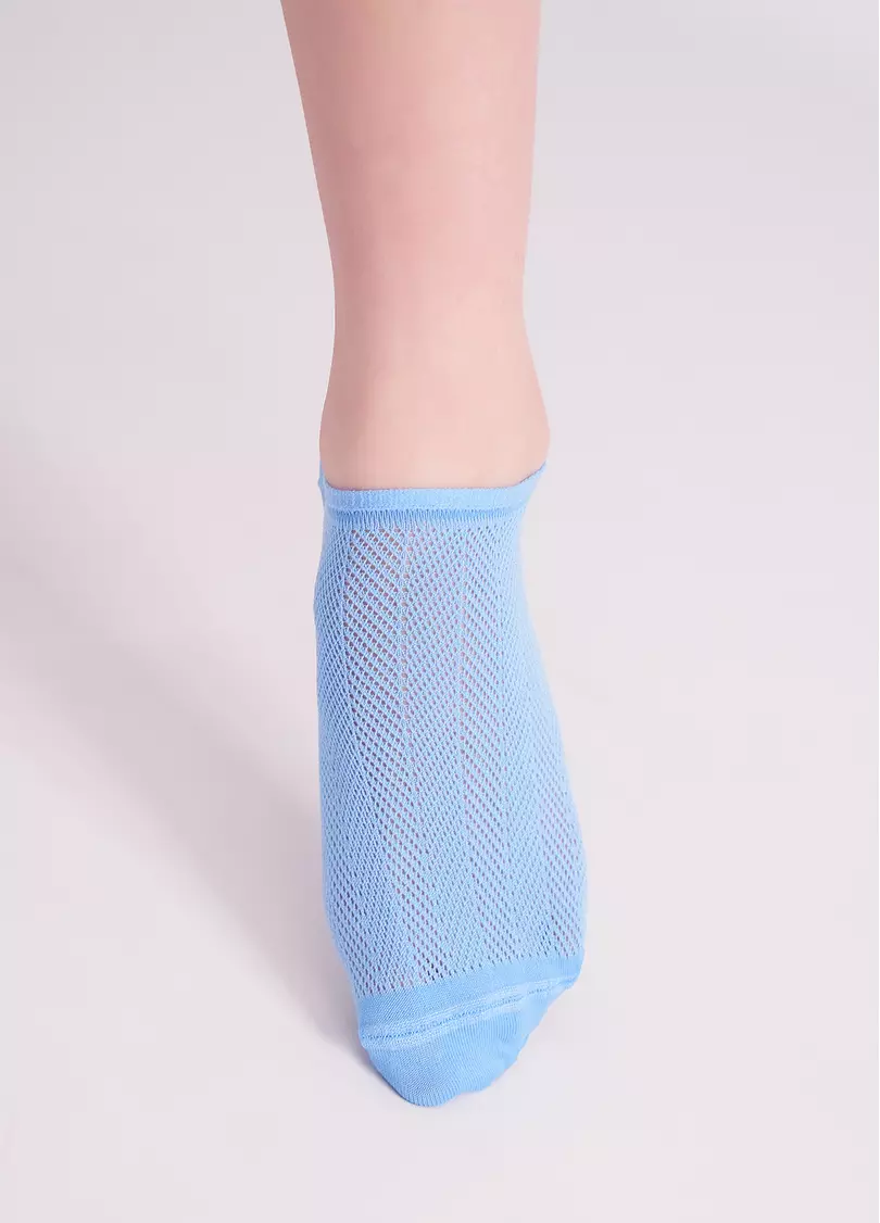 Короткі шкарпетки з поліаміду WS0 AIR PA 002 lacecap hydrangea (блакитний)
