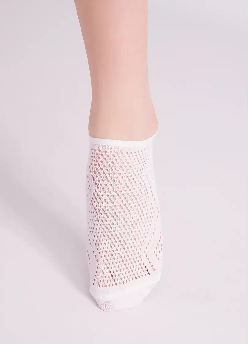 Короткі шкарпетки з поліаміду WS0 AIR PA 004 bianco (білий)