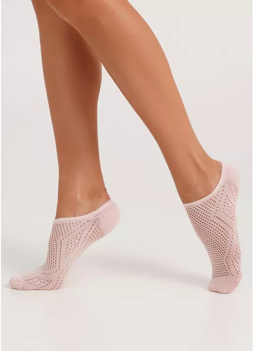 Короткі шкарпетки з поліаміду WS0 AIR PA 004 gossamer pink (рожевий)