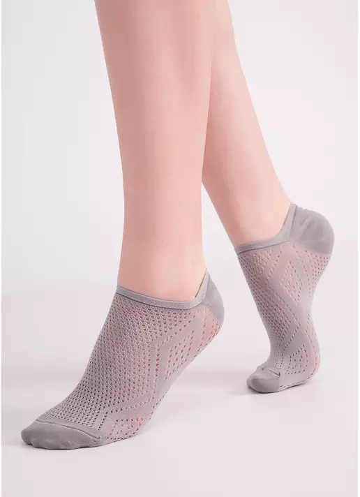 Короткі шкарпетки з поліаміду WS0 AIR PA 004 griffin (сірий)