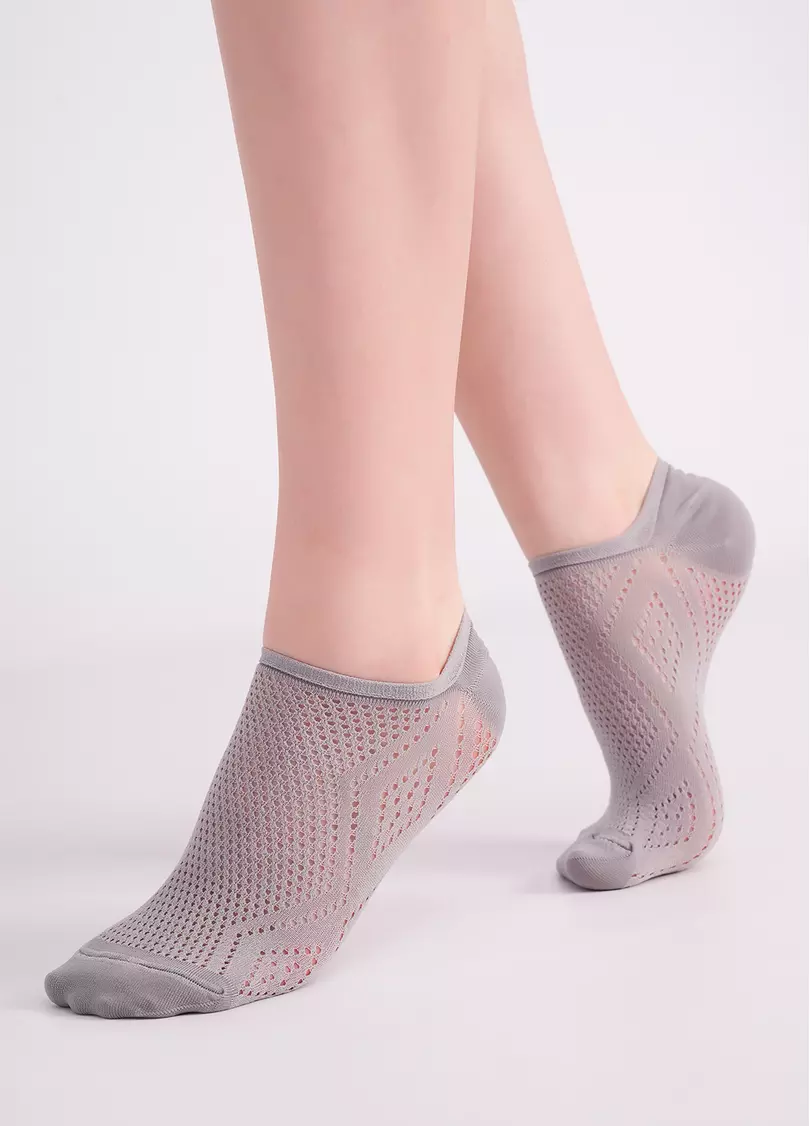 Короткі шкарпетки з поліаміду WS0 AIR PA 004 griffin (сірий)