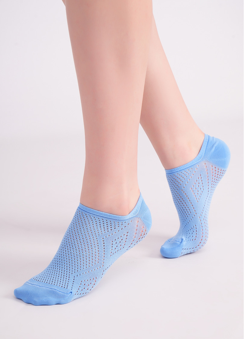 Короткі шкарпетки з поліаміду WS0 AIR PA 004 lacecap hydrangea (блакитний)