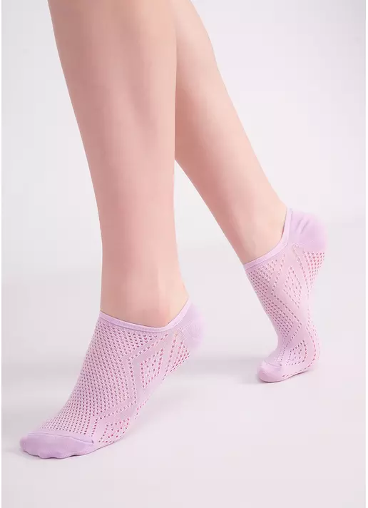 Короткие носки из полиамида WS0 AIR PA 004 orchid bloom (фиолетовый)