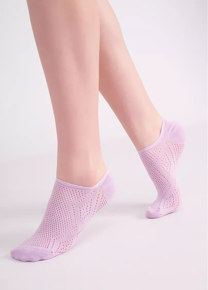 Короткие носки из полиамида WS0 AIR PA 004 orchid bloom (фиолетовый)