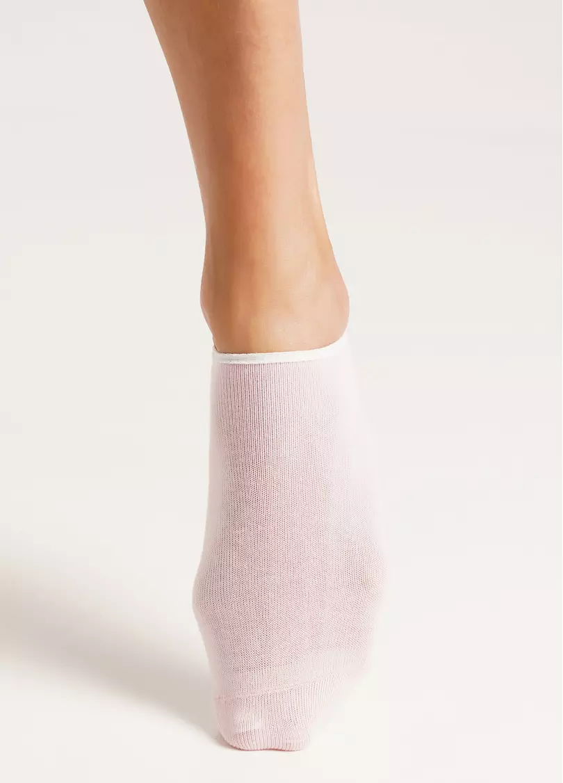 Женские хлопковые подследники WS0 CLASSIC deep pink (розовый)