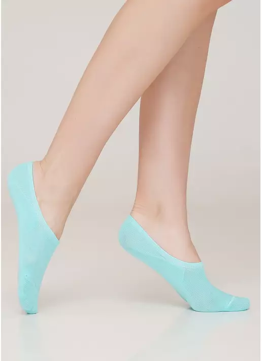 Женские хлопковые подследники WS0 CLASSIC light mint (зеленый)