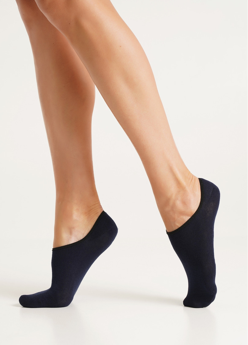 Женские хлопковые подследники WS0 CLASSIC navy (синий)