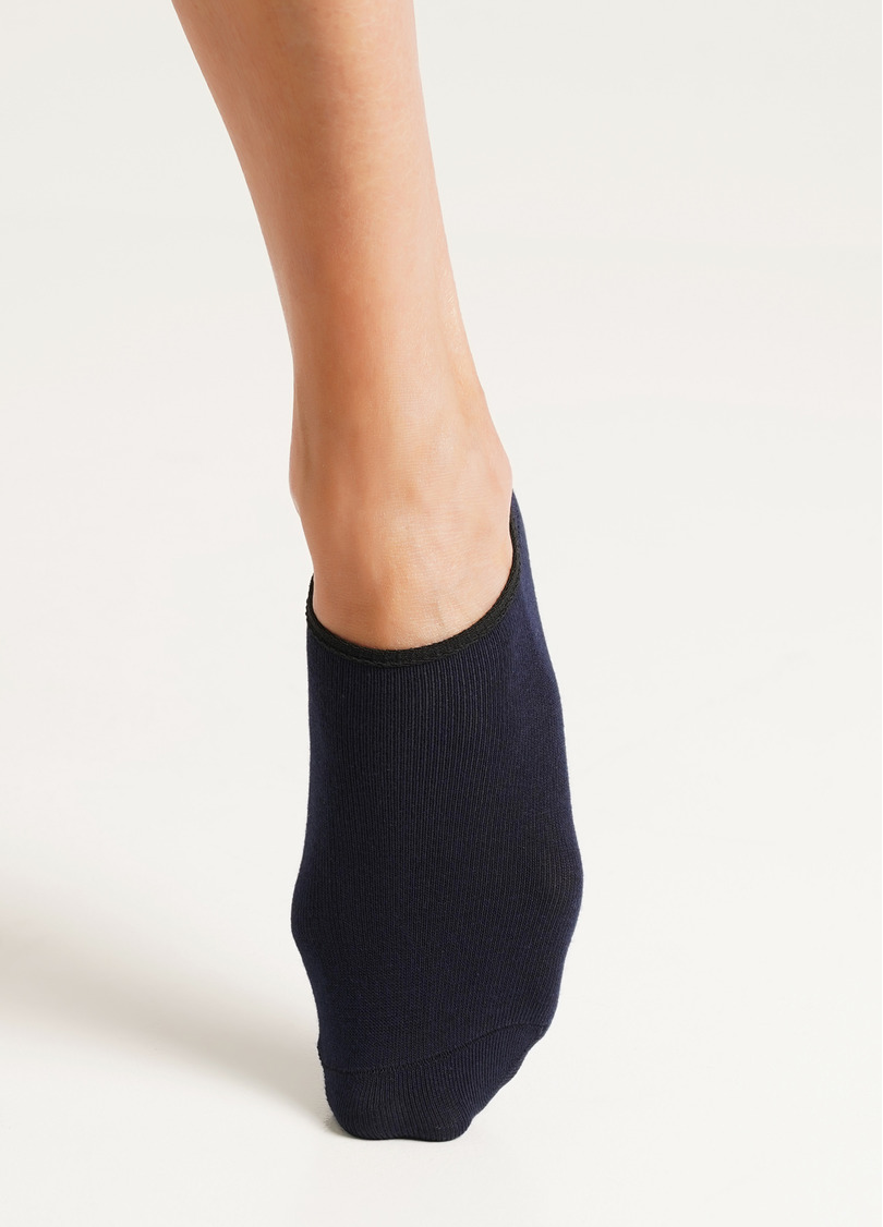 Женские хлопковые подследники WS0 CLASSIC navy (синий)