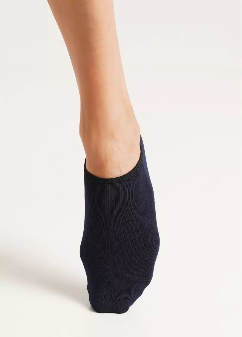 Женские хлопковые подследники WS0 CLASSIC navy (синий)