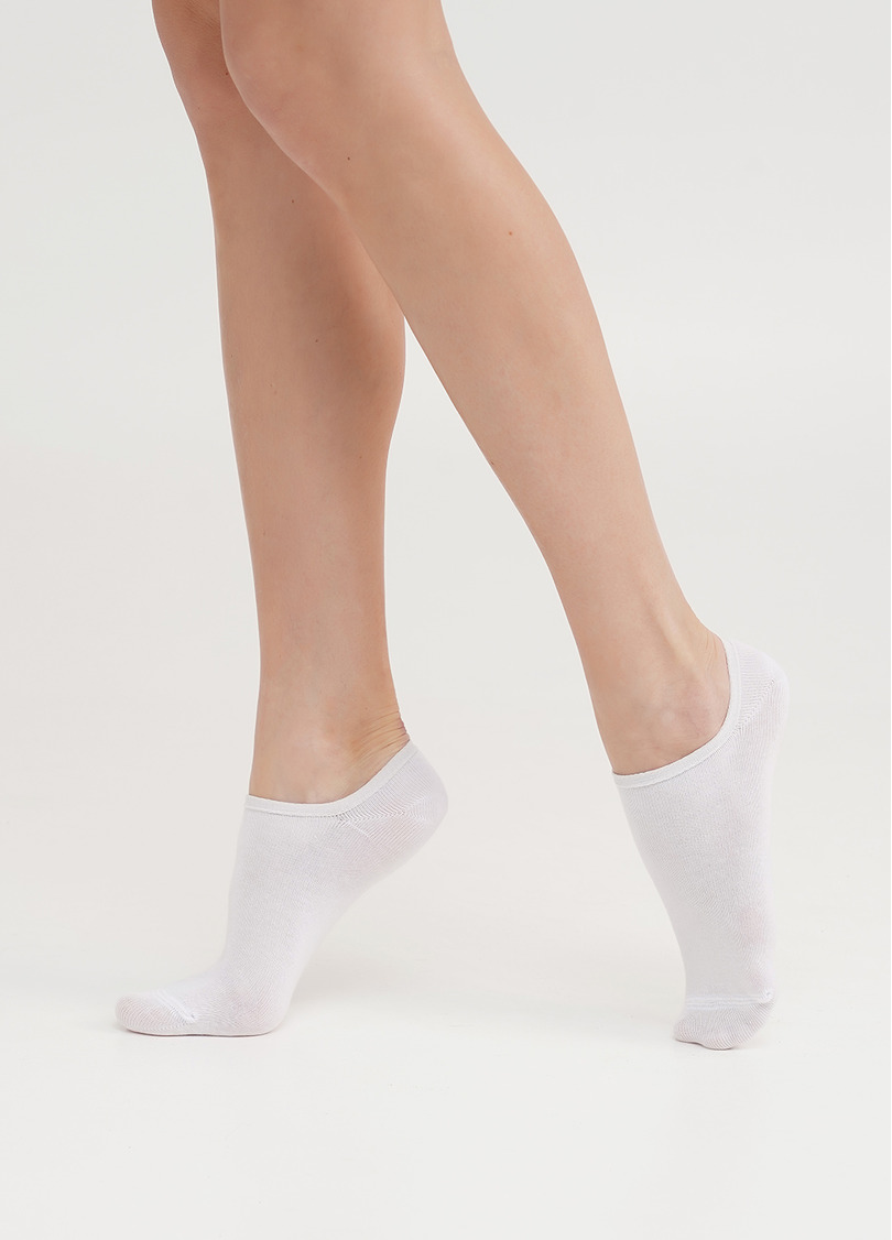 Женские хлопковые подследники WS0 CLASSIC white (белый)